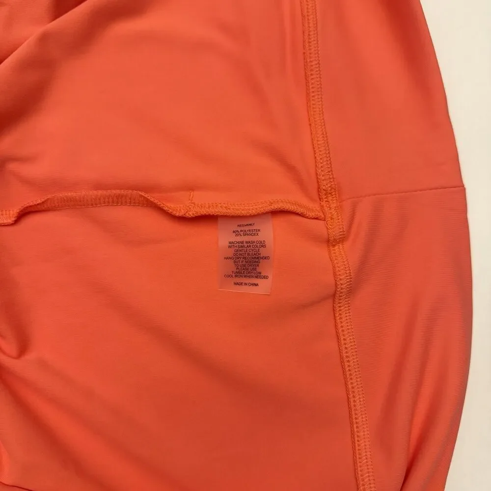 Redvanly Larkin Hoodie Mens XL Coral Stretch Long Sleeve Performance NEW - Picture 8 of 12
